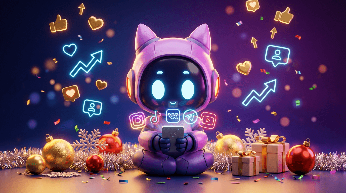 Новый год = золотое время для продвижения в соцсетях